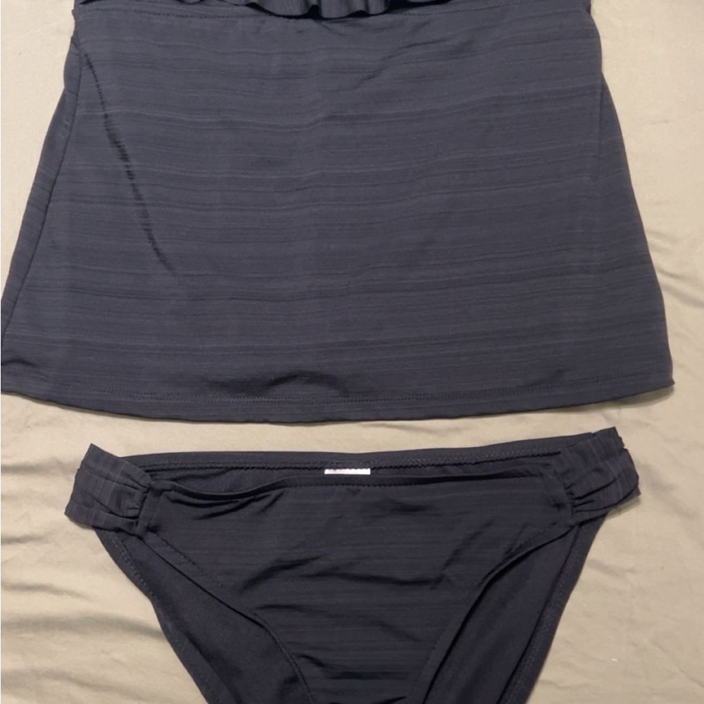 Missoni for Target Navy Blue Tankini Top and Bikini Bottom Set